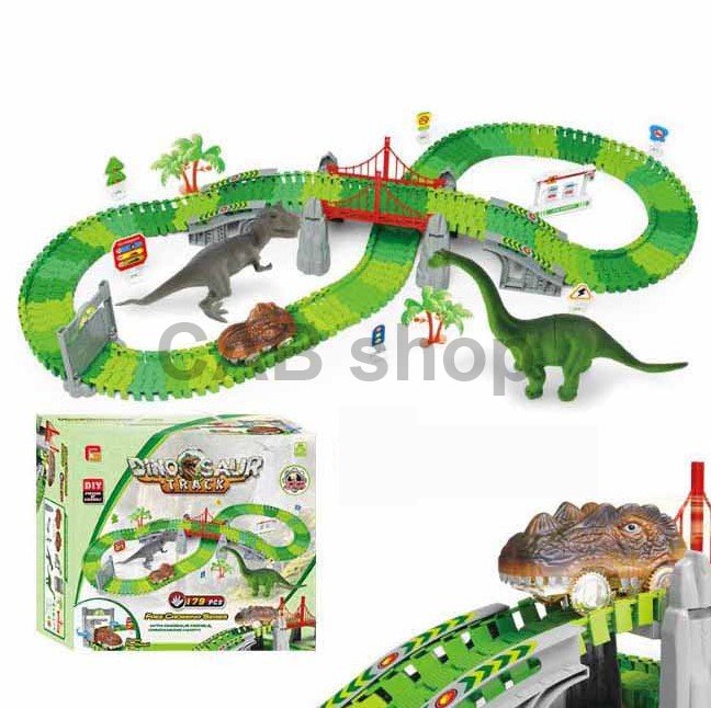 Dinosaur Track - Dino dráha 182 prvkov