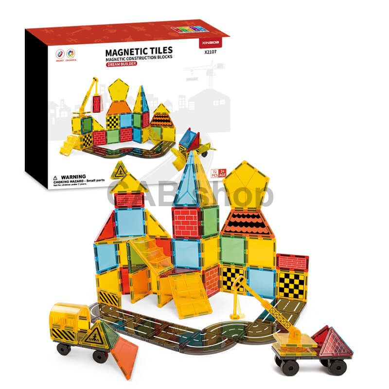 Magnetic Tiles Dream Builder 72pcs