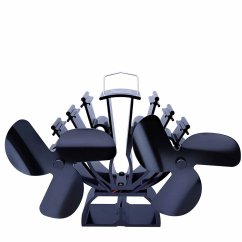 Ventilátor kandallókályhához 2 propeller 3 lapáttal TURBO