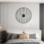 Dizajnerska stenska ura Decore 2  Black 60cm