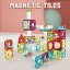 Mágneses építőkészlet Marble Roller II 56db-os készlet - Magnetic Tiles