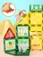 Magnetická stavebnica Window Art Farm 80ks - Magnetic Tiles