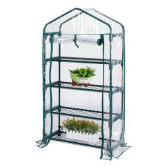 Folijski rastlinjak – Mini rastlinjak s policami 69 × 49 × 160 cm