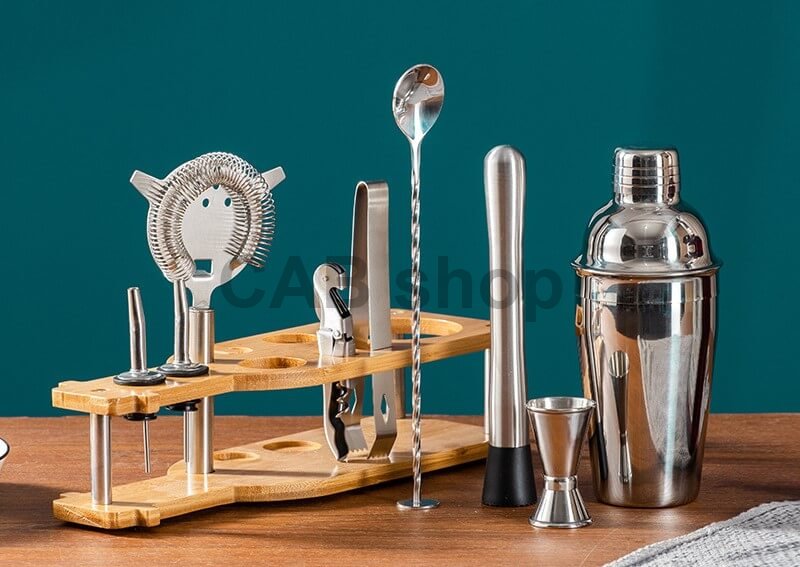 Barmanská souprava na míchání Koktejlů (10ks sada 750ml)