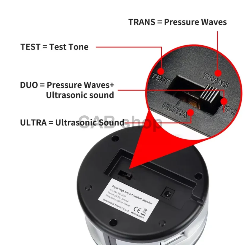 Xpest beltéri ultrahangos riasztó VS-361