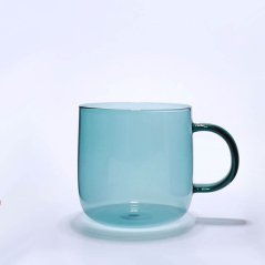 Hrnček s jedným sklom 350ml - teal