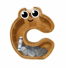 Fa pénztárca – C betű