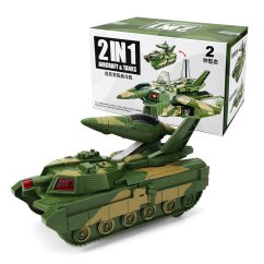 Robot tank - lietadlo a robot 2v1