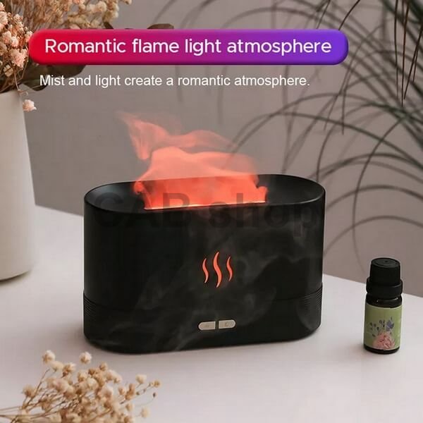 Aroma difuzor Fire 2 RBG črn