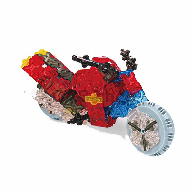 Komplet modela motornega kolesa 211 delov