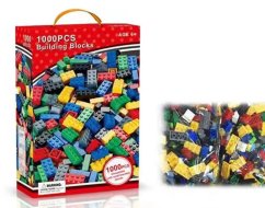 Stavebné kocky 1000ks balenie Stavebné kocky 1000ks balenie