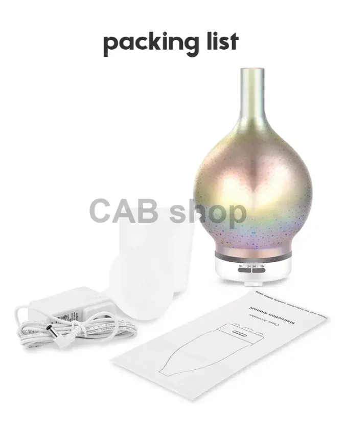 Aroma difuzor LED Night 3D