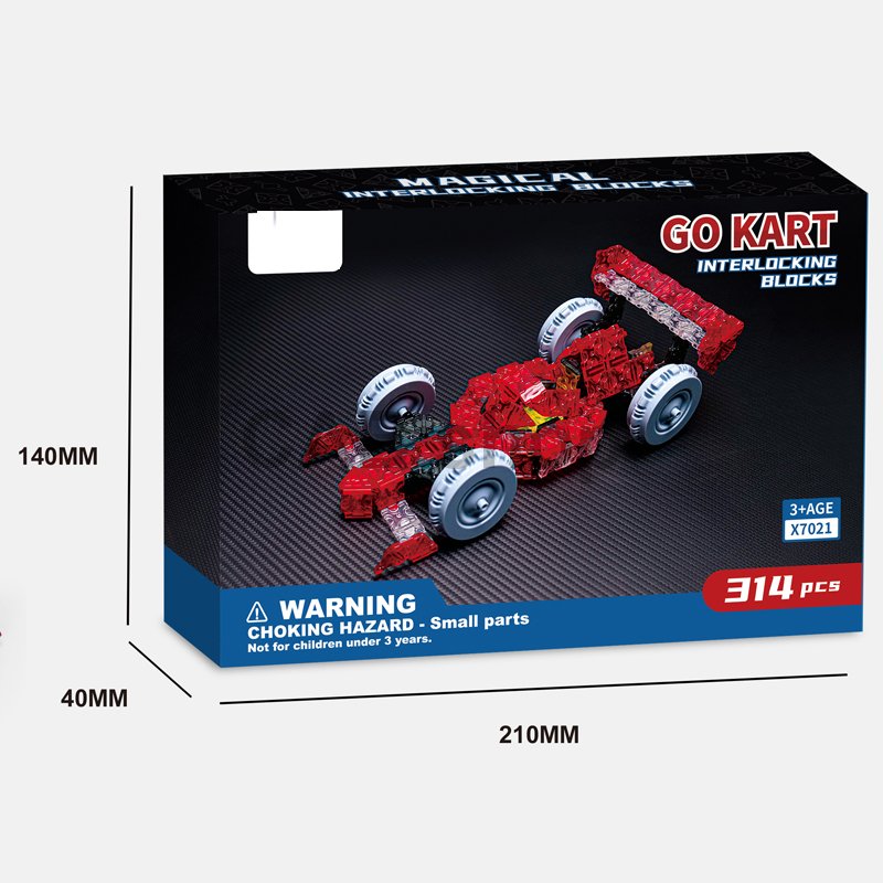 Zestaw modelarski Formuła 314 części