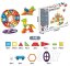 Magnetická stavebnice 140ks sada - Magnetic Tiles - poškozené balení