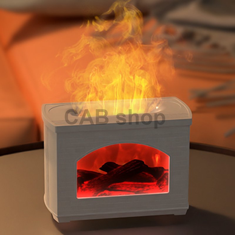 Aroma diffuser Fireplace Flame black