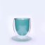 Termopohár s dvojitým sklom 150ml - teal Termopohár s dvojitým sklom 150ml - teal