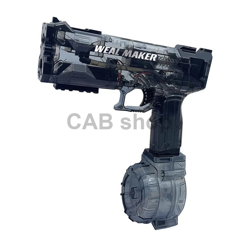 Elektryczny pistolet na wodę WEAL MAKER - czarny