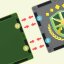 Klocki magnetyczne Military Camp Magnetic Tiles – baza wojskowa, 56 el.
