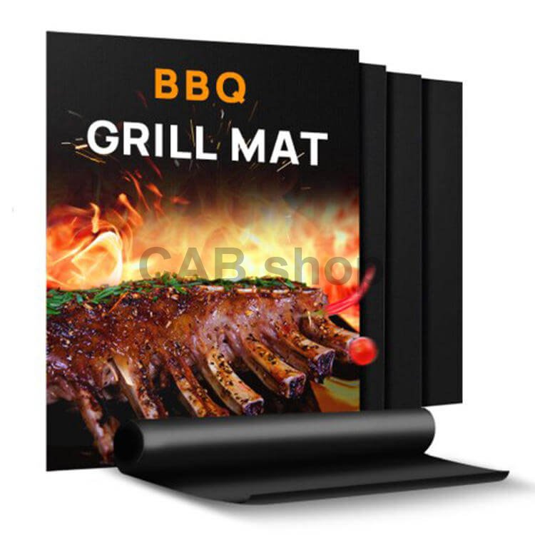 BBQ Grill Mat - teflon grillszőnyeg 30x40cm - 5 csomag