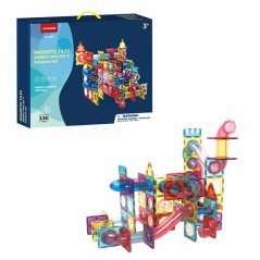 Magnetická stavebnice Marble Roller II 136ks sada - Magnetic Tiles