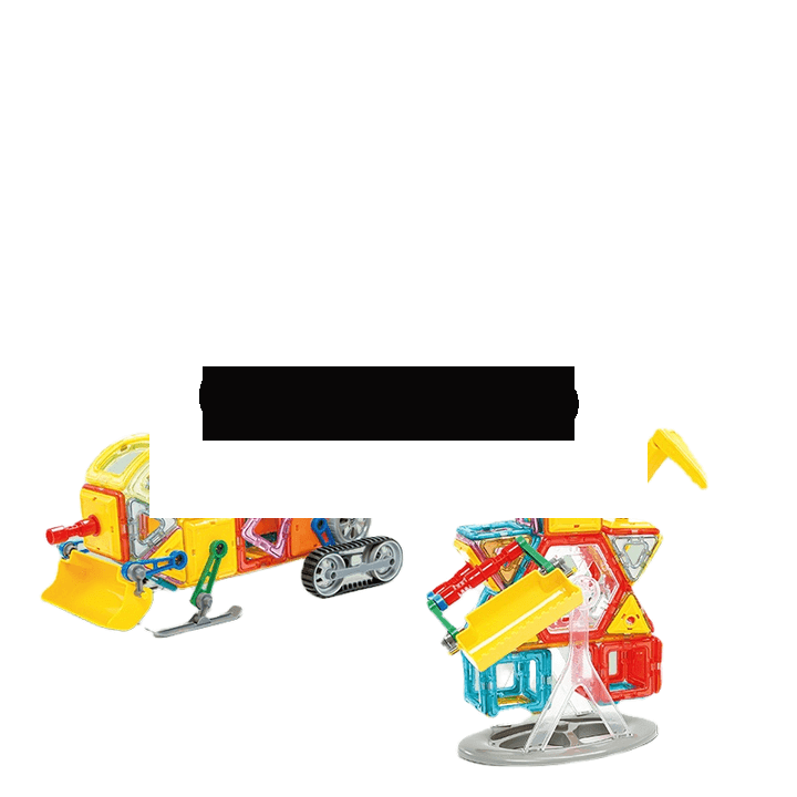 Magnetická stavebnice Engineering set 96ks - Magical Magnet II