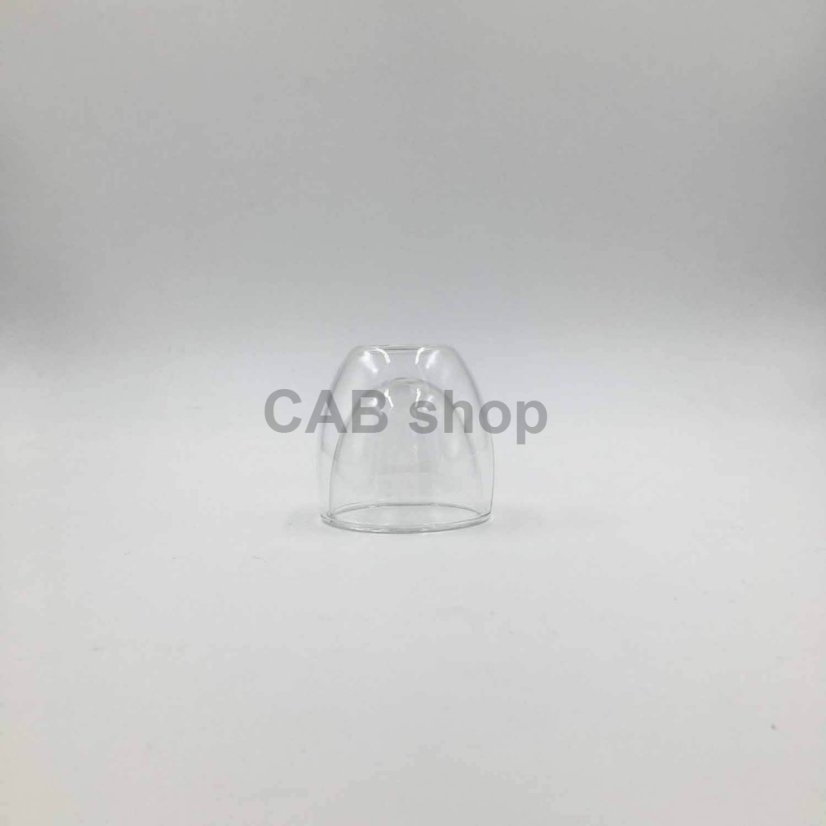 Double-walled thermos cup 80ml - clear set of 6