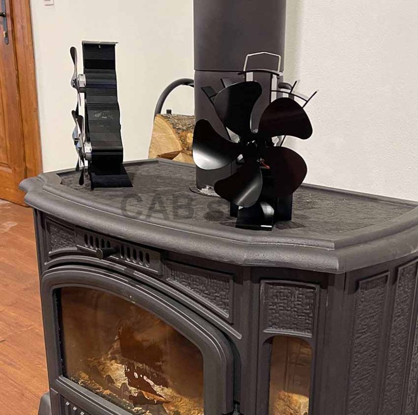 Ventilátor kandallókályhához és füstelvezetőhöz 5 Fire PRO 695 - TURBO VENTILÁTOR
