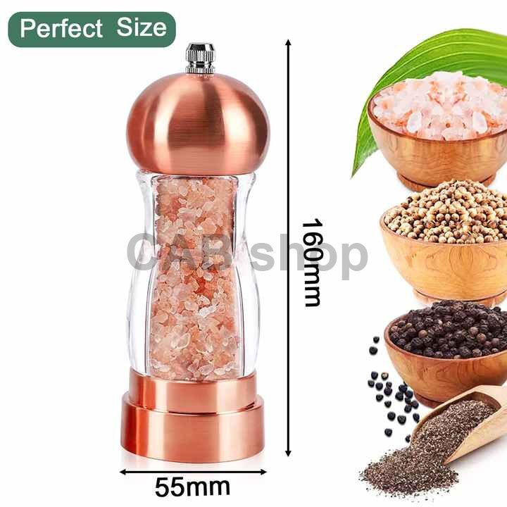Młynek do pieprzu lub soli 16cm - copper