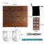 Gift set for Whiskey glasses, cooling cubes and a scoop WS-0011