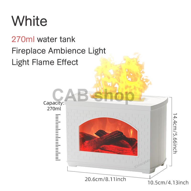 Aroma difuzor Fireplace Flame bel