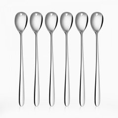 Latte lžičky se srdíčkem 6 ks set - Love Cutlery