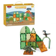 Magnetická stavebnica Dinosaur sada 28ks - Magnetic Tiles