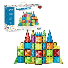 Magnetická stavebnice Diamond 45ks sada - Magnetic Tiles