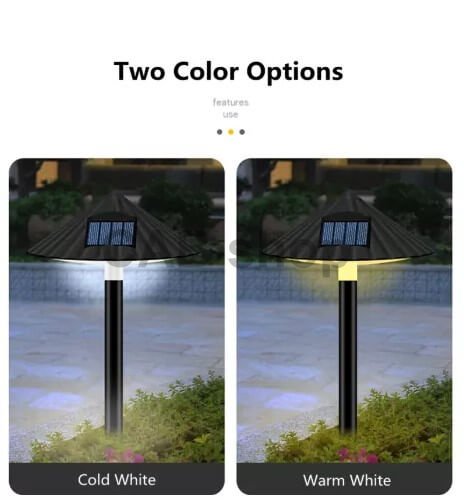 Ogrodowa lampa solarna LED Hubka