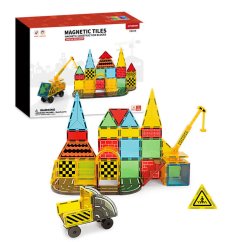 Magnetni gradbeni set Dream Builder 50 delni set - Magnetic Tiles