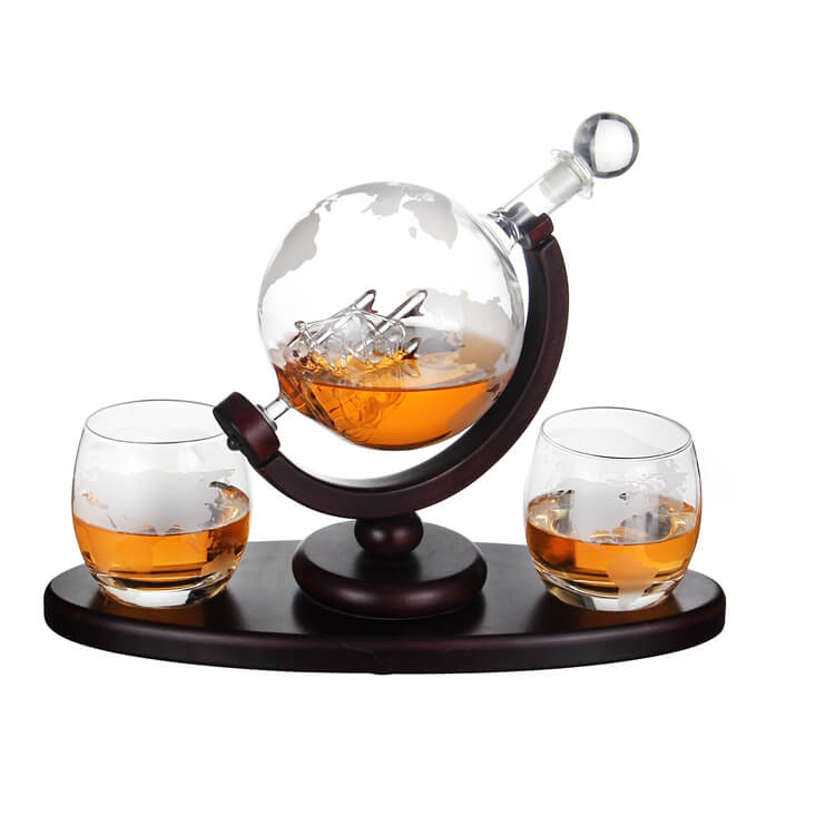 XYAL040D3 &#8211; Darčeková sada na Whiskey poháre, decanter 850ML s kameňmi na chladenie (Kópia) (2)