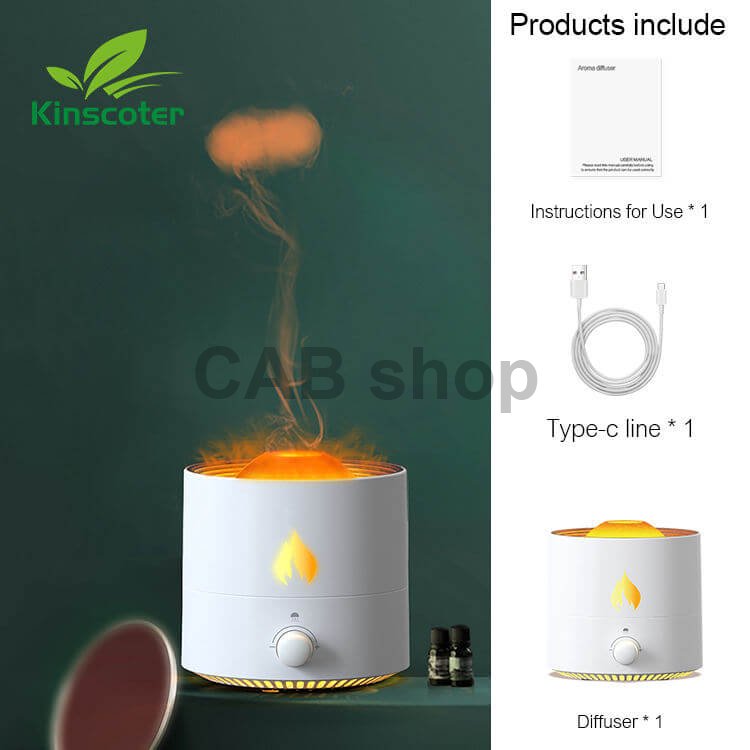 Aroma difuzer Meduza bílý