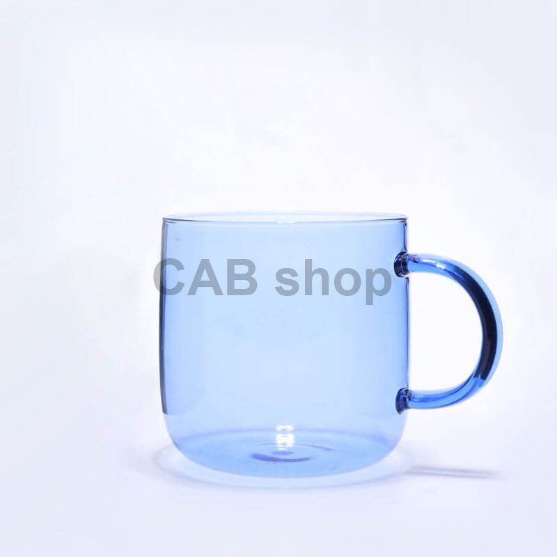 Hrnček s jedným sklom 350ml - light blue