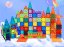 Klocki magnetyczne dla dzieci zestaw 120 szt. - Magnetic Building Tiles