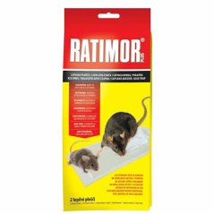 RATIMOR PLUS lepilna plošča za miši in podgane 2 kos
