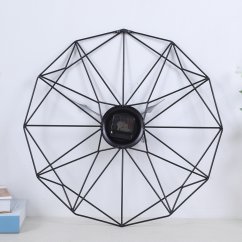 Dizajnové nástenné hodiny MODENA Black 60cm