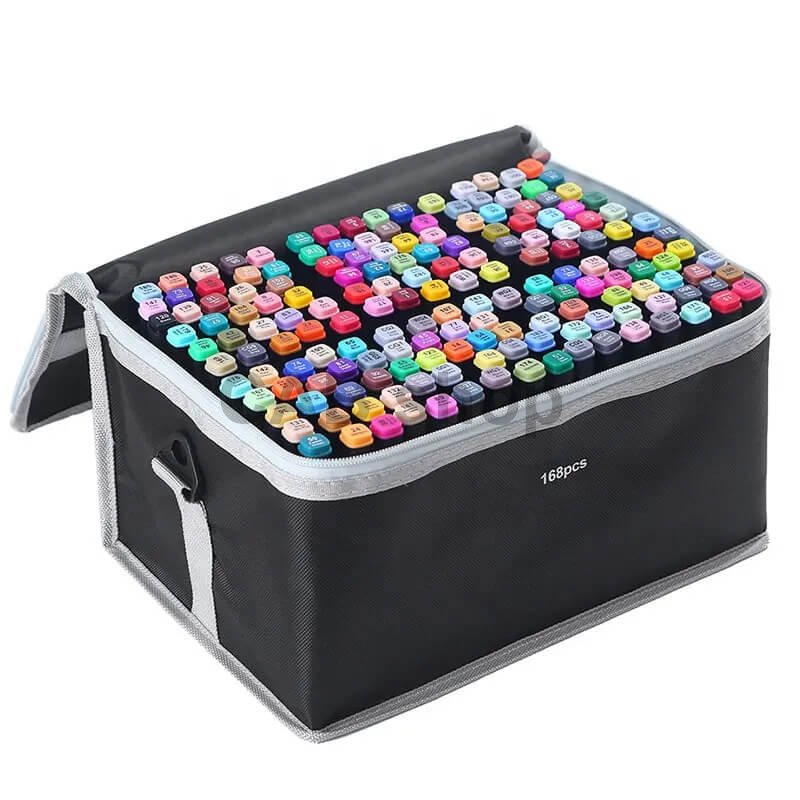 Obojstranné fixky - popisovače | sada v obale 168ks