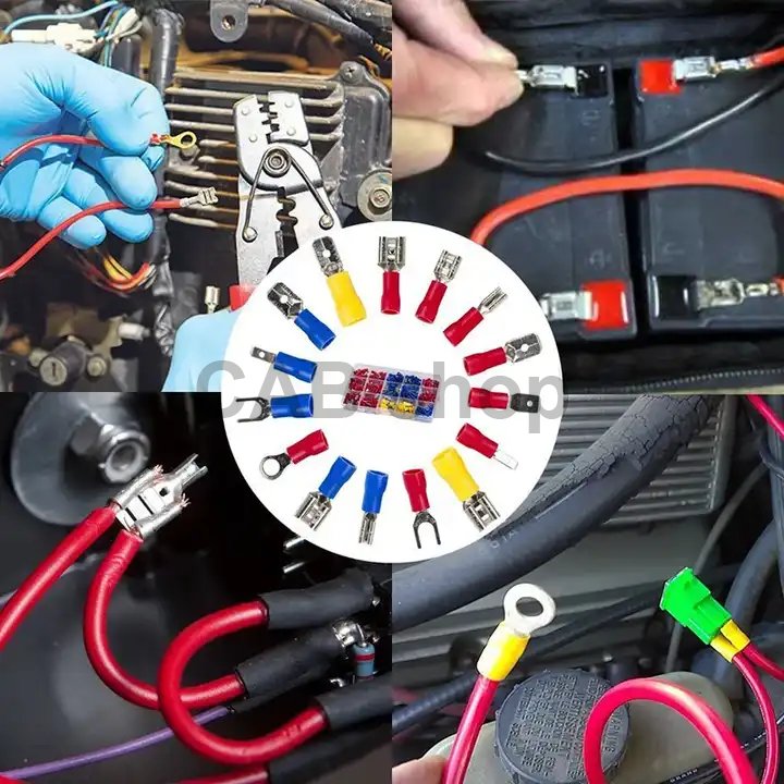 Krimpovací koncovky sada - 280ks