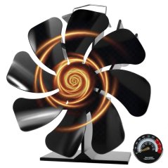 Ventilator pentru sobă cu ?emineu, 8 pale – Fan 633RN