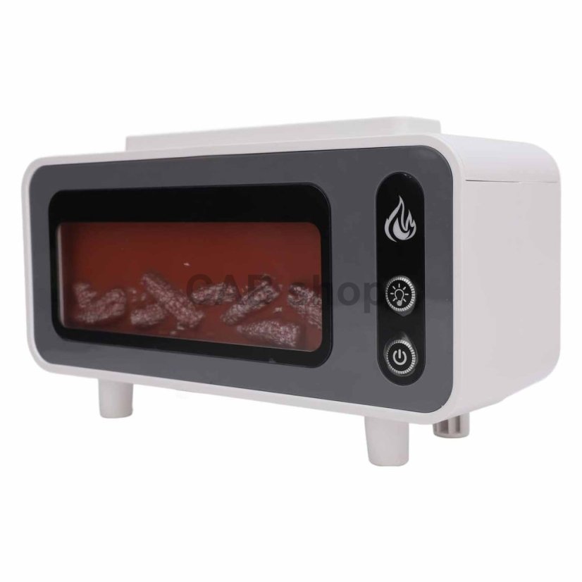 Aroma difuzer Fireplace bílý