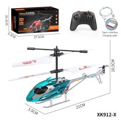 Helikopter XK912 średnica pilota niebieski