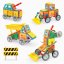 Magnetic building kit Heavy Equipment set 98pcs - Magical Magnet II