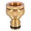 Réz adapter 1/2" – 3/4" gyorscsatlakozóhoz (belső menet)