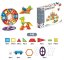 Magnetická stavebnice 140ks sada - Magnetic Tiles - poškozené balení