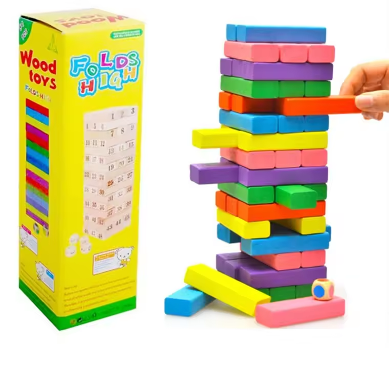 Farebná veža hra až pre 4 osoby